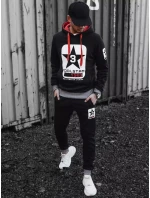 Pánské černé tepláky Dstreet model 21967188 - FashionStreet