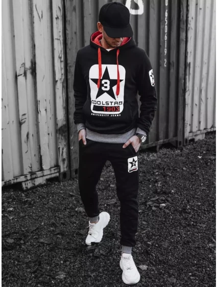 Pánské černé tepláky Dstreet model 21967188 - FashionStreet