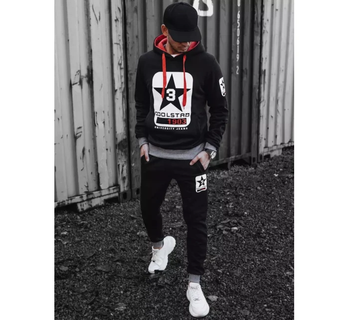 Pánské černé tepláky Dstreet model 21967188 - FashionStreet
