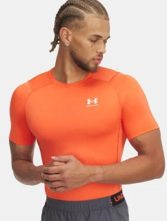 UA HG Armour Comp SS pánske tréningové tričko oranžové (1361518-847)