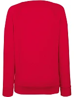 LadyFit Raglan Sweat Dámská raglánová mikina red model 22434210 - Fruit of the Loom
