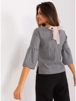 Blúzka LK BZ 506434.33P sivoružová