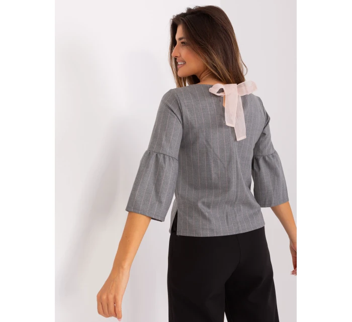 Blúzka LK BZ 506434.33P sivoružová