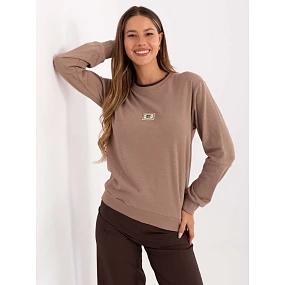 Bluza RV BL model 21319968 ciemny bezowy - FPrice Bluza RV BL model 21319968 ciemny bezowy - FPrice