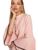 Dámske šaty M698 Powder pink - MOE