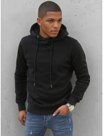 Pánska mikina s kapucňou čierna FashionStreet BX5429