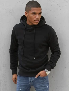 Pánská mikina s kapucí černá Dstreet model 21966694 - FashionStreet