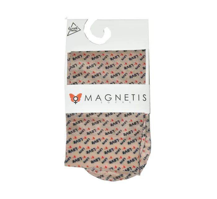 Dámske vzorované ponožky Magnetism lycra 20 den