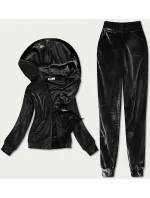 Černý dámský velurový dres model 17605983 - Defox