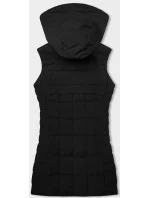 Černá dámská vesta s kapucí model 18956970 - J.STYLE