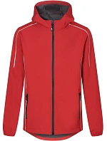 Pánská lehká 2vrstvá softshellová bunda 40. fire red model 22517192 - Promodoro