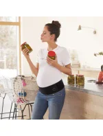 BabySherpa tehotenský podporný pás 1707 čierny - Anita Maternity