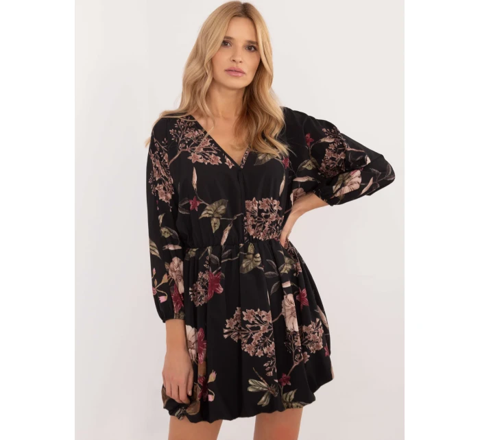 Sukienka DHJ SK czarny model 20572094 - FPrice Sukienka DHJ SK czarny model 20572094 - FPrice