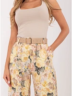 Spodnie IT SP model 22074627 żółty - FPrice Spodnie IT SP model 22074627 żółty - FPrice