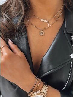 MARBLE zlatý náhrdelník FashionStreet IY0081