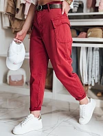 Dámske bordové nohavice GOTRENDI FashionStreet UY2526