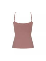 Dámsky top ZERO Feel 2.0 Špagetový top - BROWN - hnedý 1141 - SLOGGI