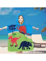 PončoBavlnené svetové detské plážové pončo s kapucňou 60x60 PončoBavlnené svetové detské plážové pončo s kapucňou 60x60