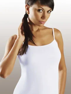 Bílá dámská košilka Emili Rita S-XL