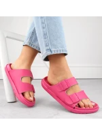 Big Star W INT2004E fuchsiové penové žabky s prackami