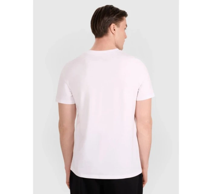 Pánske volejbalové tričko s potlačou 4F 4FRAW25TTSHM3319-10S Pánske volejbalové tričko s potlačou 4F 4FRAW25TTSHM3319-10S