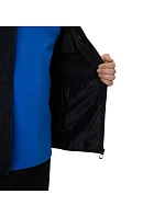 Pánsky fleece 4F M443 deep black melange 4FWSS26TFLEM443 20M