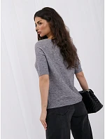 Sweter IT SW model 22579650 szary - FPrice Sweter IT SW model 22579650 szary - FPrice