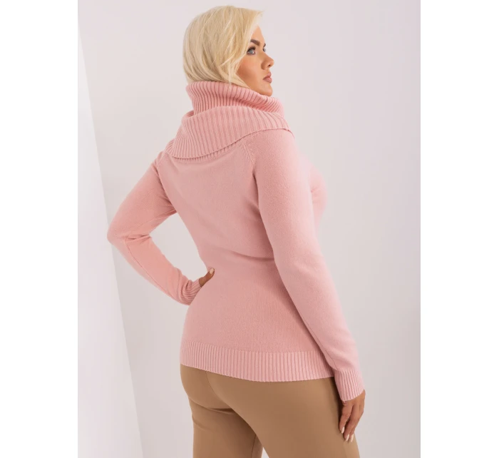 Sweter PM SW model 18949054 jasny różowy - FPrice Sweter PM SW model 18949054 jasny różowy - FPrice