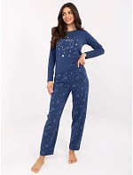 Dámske pyžamo DU PI FP 005.61 modré - FPrice