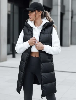 Dámská prošívaná vesta  černá Dstreet model 21970197 - FashionStreet