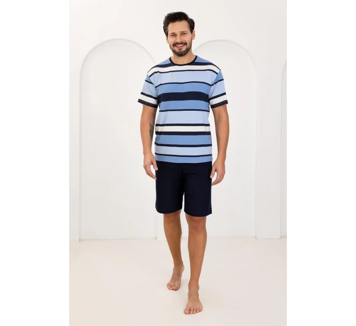 Regina 501 cr/r M-XL W26 pánske pyžamo