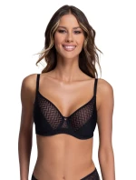 Dámská podprsenka 2103 model 20214214 black - Ava Dámská podprsenka 2103 model 20214214 black - Ava