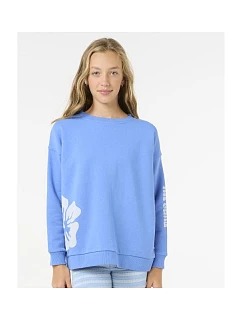 Mikina RIP CURL ŹBliss Crew-Girl, modrá