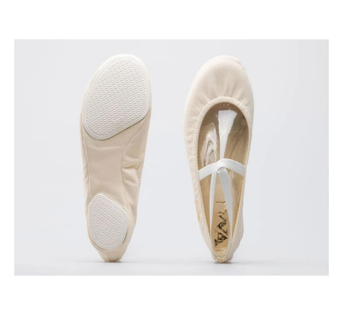IWA 302 krémová gymnastická baletná obuv