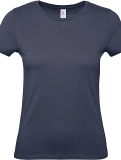 B&C #E150 /women Dámske tričko 01.002T tmavomodré