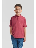 Fruit of the Loom Kids 65/35 Polo Detské piqué polo 16.3417 čierne