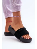 Dámské sandály na platformě z semiše Big Star model 21655540 černé - Big Star Shoes