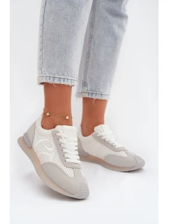 Sneakersy Dámské sportovní Bílá-Šedá Tarlisse