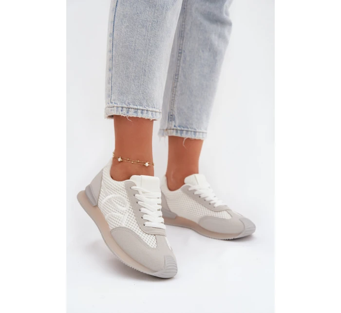Sneakersy Dámské sportovní Bílá-Šedá Tarlisse