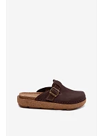 Dámské s přezkou  Čokoládové model 22200728 - Inblu