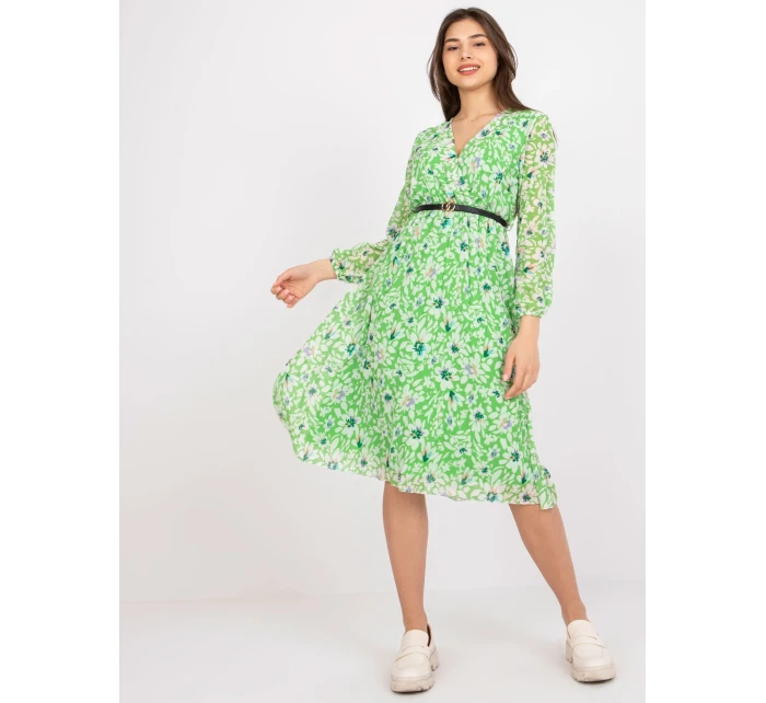 Šaty DHJ SK 10536A 1.80 svetlo zelená