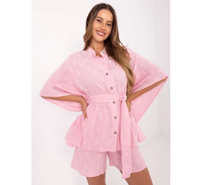 Komplet LK KMPL model 21217566 jasny różowy - FPrice Komplet LK KMPL model 21217566 jasny różowy - FPrice