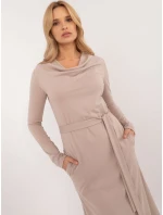 Šaty LK SK 509792.21P béžové Šaty LK SK 509792.21P béžové