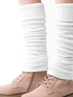 Dámske návleky na nohy art.095 White - Steven