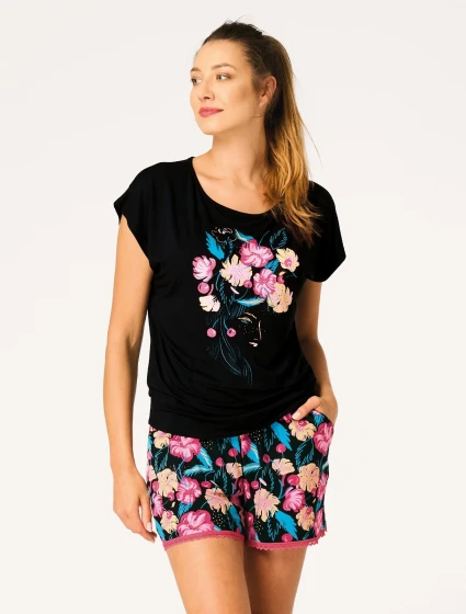 Pyžamo LNS 560 A26 cr/r S-XL Pyžamo LNS 560 A26 cr/r S-XL