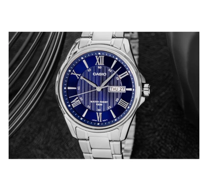 CASIO MTP-1384D-2AVDF Pánske hodinky + BOX CASIO MTP-1384D-2AVDF Pánske hodinky + BOX