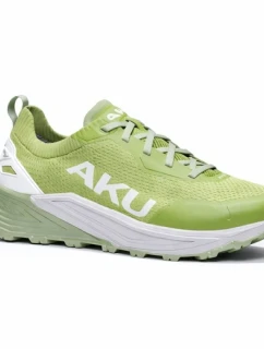 pánské outdoorové trekové boty model 21948418 pohodlné turistické zelené šedé - Aku