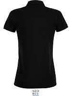 Women Dámské piqué polo deep black model 22500599 - NEOBLU