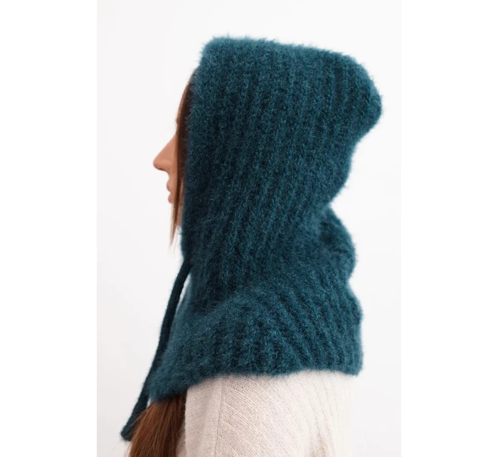 Dámská čepice s kapucí a jemným vzorem s model 21789274 - K-Fashion