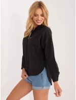 BA KS 0317 košeľa.76 čierna farba BA KS 0317 košeľa.76 čierna farba